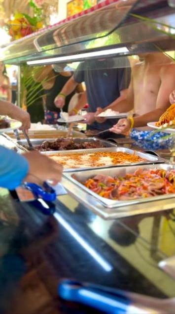 Fresh buffet lunch included on the Saona Island tour