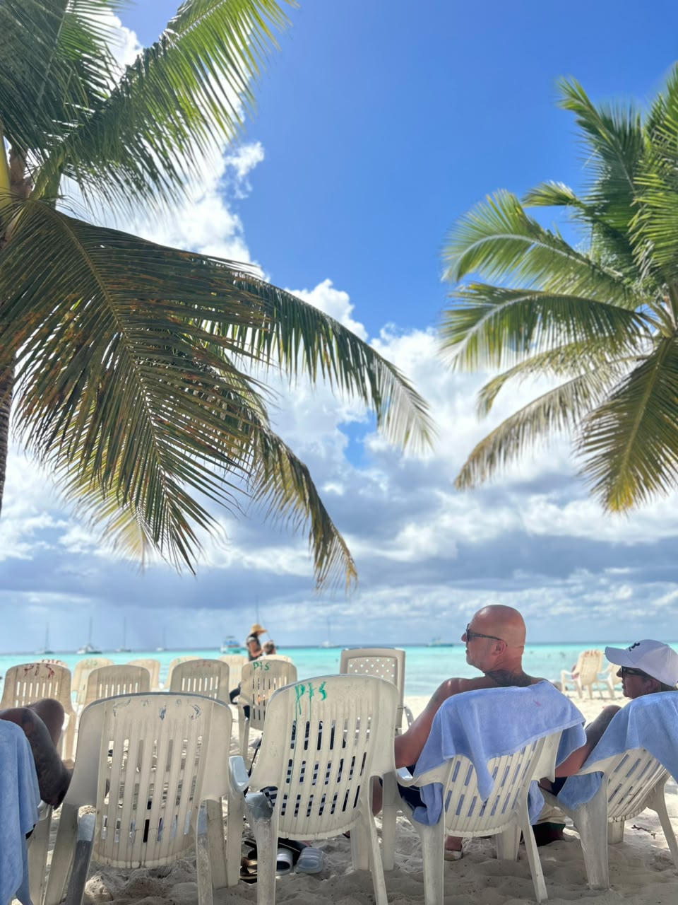 Saona Island tropical paradise with white sand and turquoise water